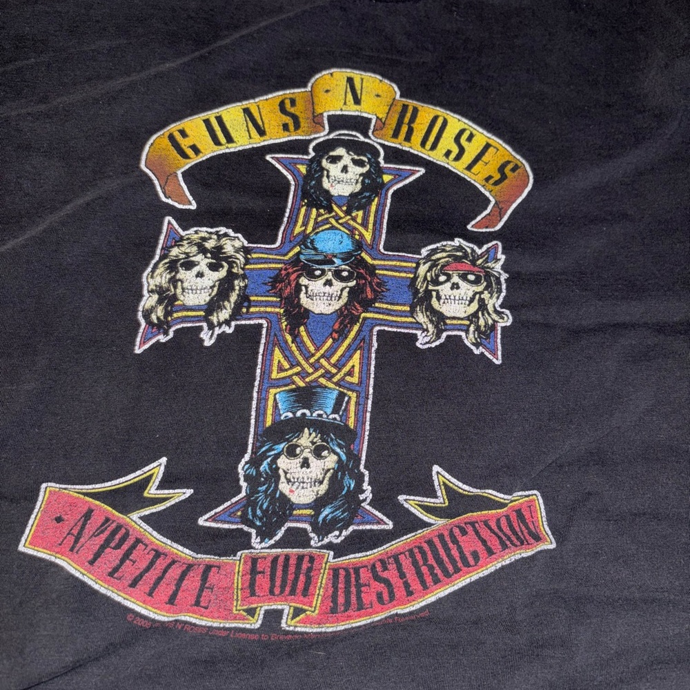 Guns & Roses true vintage shirt